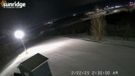 Archived image Webcam Sunridge Skiarea (Alberte, Canda) 01:00