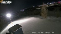 Archiv Foto Webcam Skiegebiet Sunridge(Alberta, Canada) 21:00