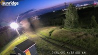 Archiv Foto Webcam Skiegebiet Sunridge(Alberta, Canada) 03:00