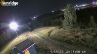 Archiv Foto Webcam Skiegebiet Sunridge(Alberta, Canada) 23:00