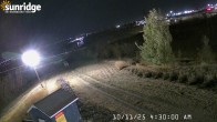 Archiv Foto Webcam Skiegebiet Sunridge(Alberta, Canada) 03:00