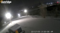 Archiv Foto Webcam Skiegebiet Sunridge(Alberta, Canada) 01:00