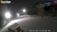 Archiv Foto Webcam Skiegebiet Sunridge(Alberta, Canada) 03:00