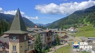 Archived image Webcam Sun Peaks Grand Hotel / Village Base 10:00
