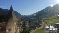 Archived image Webcam Sun Peaks Grand Hotel / Village Base 18:00