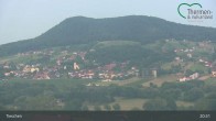Archiv Foto Webcam Ortsblick Tieschen 02:00