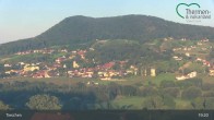 Archiv Foto Webcam Ortsblick Tieschen 18:00