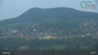 Archiv Foto Webcam Ortsblick Tieschen 02:00