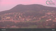 Archiv Foto Webcam Ortsblick Tieschen 18:00