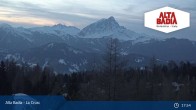 Archiv Foto Webcam Alta Badia: La Crusc 18:00