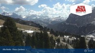 Archiv Foto Webcam Passo Gardena (Alta Badia) 10:00