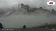 Archiv Foto Webcam Passo Gardena (Alta Badia) 08:00