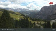 Archiv Foto Webcam Passo Gardena (Alta Badia) 12:00
