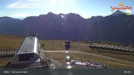Archiv Foto Webcam Ulten - Schwemmalm Berg 08:00