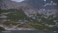 Archived image Webcam Tatranská Lomnica, Skalnaté pleso 01:00