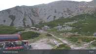 Archiv Foto Webcam Tatranská Lomnica - Skalnaté pleso 17:00