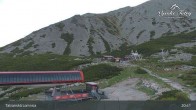Archived image Webcam Tatranská Lomnica, Skalnaté pleso 03:00