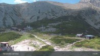Archived image Webcam Tatranská Lomnica, Skalnaté pleso 13:00