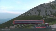Archiv Foto Webcam Tatranská Lomnica - Skalnaté pleso 05:00