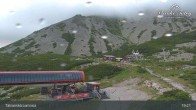 Archiv Foto Webcam Tatranská Lomnica - Skalnaté pleso 19:00