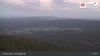 Archiv Foto Webcam Sendeturm auf dem Ochsenkopf 02:00