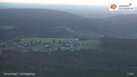 Archiv Foto Webcam Sendeturm auf dem Ochsenkopf 02:00