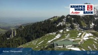 Archived image Webcam Top station Kampenwandbahn 10:00