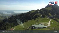 Archived image Webcam Top station Kampenwandbahn 08:00