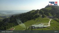 Archiv Foto Webcam Bergstation Kampenwandbahn 08:00