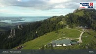 Archiv Foto Webcam Bergstation Kampenwandbahn 18:00