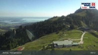 Archiv Foto Webcam Bergstation Kampenwandbahn 08:00