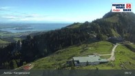Archived image Webcam Top station Kampenwandbahn 08:00