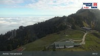 Archived image Webcam Top station Kampenwandbahn 08:00