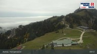 Archived image Webcam Top station Kampenwandbahn 08:00