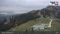 Archived image Webcam Top station Kampenwandbahn 18:00