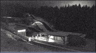 Archiv Foto Webcam Altenberger Bobbahn 23:00