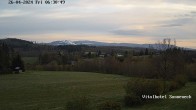 Archived image Webcam Hohegeiß-Braunlage: Panorama view 05:00