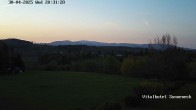 Archiv Foto Webcam Braunlage-Hohegeiß: Blick über das Tal 19:00