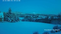 Archiv Foto Webcam Braunlage-Hohegeiß: Blick über das Tal 06:00