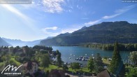 Archiv Foto Webcam Weesen: Seeblick 07:00