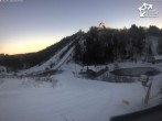 Archiv Foto Webcam Winterberg: Blick vom Quick Jet zur Sprungschanze 07:00