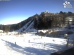 Archiv Foto Webcam Winterberg: Blick vom Quick Jet zur Sprungschanze 09:00