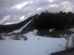 Archiv Foto Webcam Winterberg: Blick vom Quick Jet zur Sprungschanze 13:00