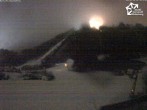 Archived image Webcam Winterberg: View to Ski Jumping Hill from Quick Jet 17:00