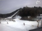 Archiv Foto Webcam Winterberg: Blick vom Quick Jet zur Sprungschanze 09:00