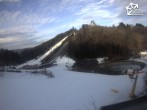 Archiv Foto Webcam Winterberg: Blick vom Quick Jet zur Sprungschanze 15:00