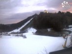 Archiv Foto Webcam Winterberg: Blick vom Quick Jet zur Sprungschanze 06:00