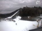 Archiv Foto Webcam Winterberg: Blick vom Quick Jet zur Sprungschanze 15:00