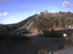 Archiv Foto Webcam Winterberg: Blick vom Quick Jet zur Sprungschanze 17:00