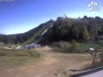 Archiv Foto Webcam Winterberg: Blick vom Quick Jet zur Sprungschanze 09:00